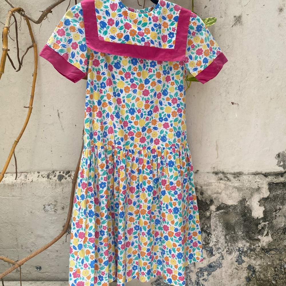 Vintage Floral Dress